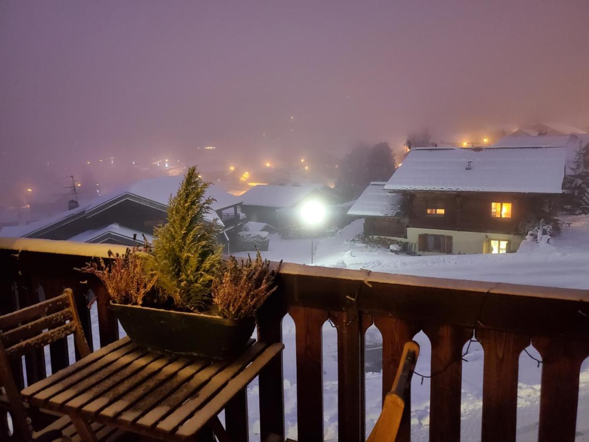 Studio Avec Petit Balcon Et Cheminee - Grand Massif Les Carroz d'Araches Zewnętrze zdjęcie